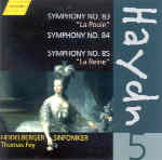 Haydn: Symphonies Nos. 83-85/Fey - Classics Today